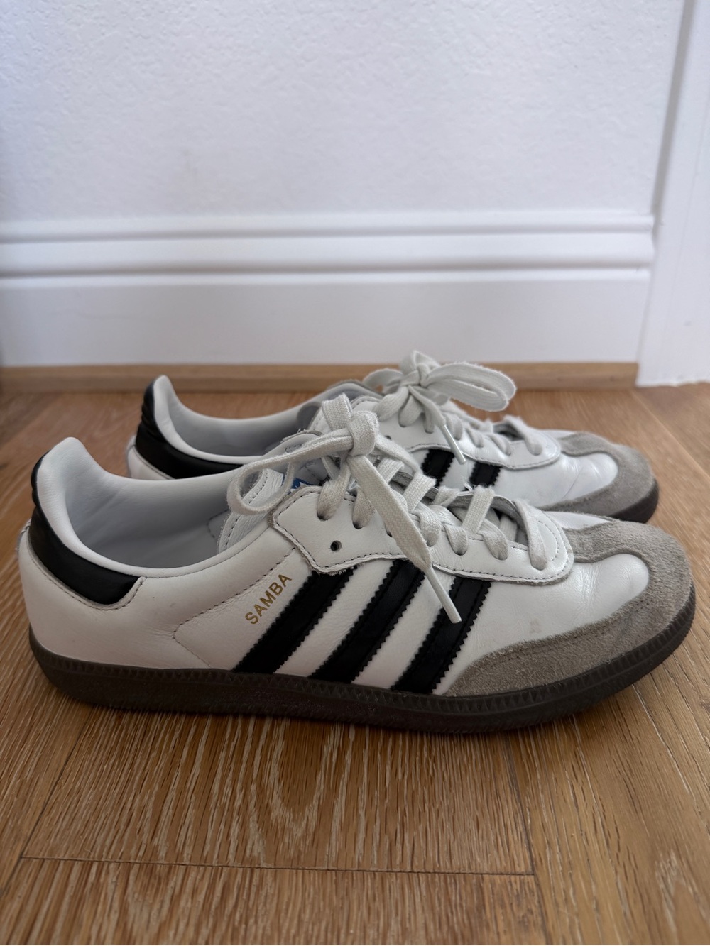 adidas Samba White Black Sneakers